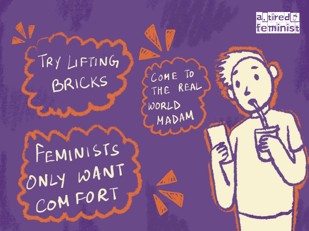Feminism Can't Lift Bricks, Right?